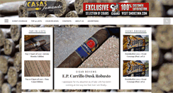 Desktop Screenshot of casasfumando.com