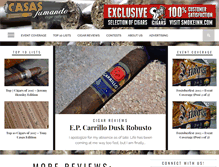 Tablet Screenshot of casasfumando.com